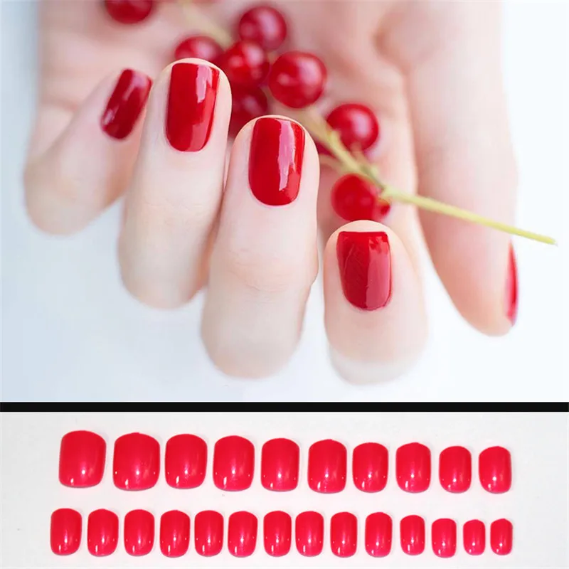 Short False Nail with Glue Fake Nails UV Artificial Nail Art Decorations Manicure
Short False Nail with Glue Fake Nails UV Artificial Nail Art Decorations Manicure