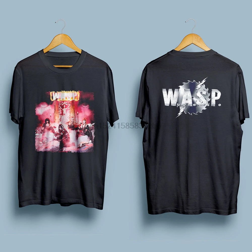 WASP W.A.S.P. Metal Rock Band Album cover T-Shirt Men's Black S-XXLTee Shirt Casual Man
WASP W.A.S.P. Metal Rock Band Album cover T-Shirt Men's Black S-XXLTee Shirt Casual Man