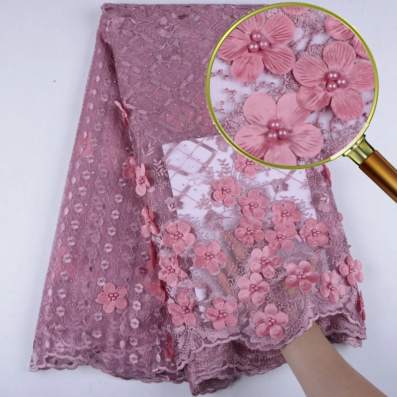 Onion African Lace Fabric 2019 High Quality 3D Flowers Lace French Net Lace Fabrics 2019 Nigerian Lace Fabrics For Wedding 1543B
Onion African Lace Fabric 2019 High Quality 3D Flowers Lace French Net Lace Fabrics 2019 Nigerian Lace Fabrics For Wedding 1543B