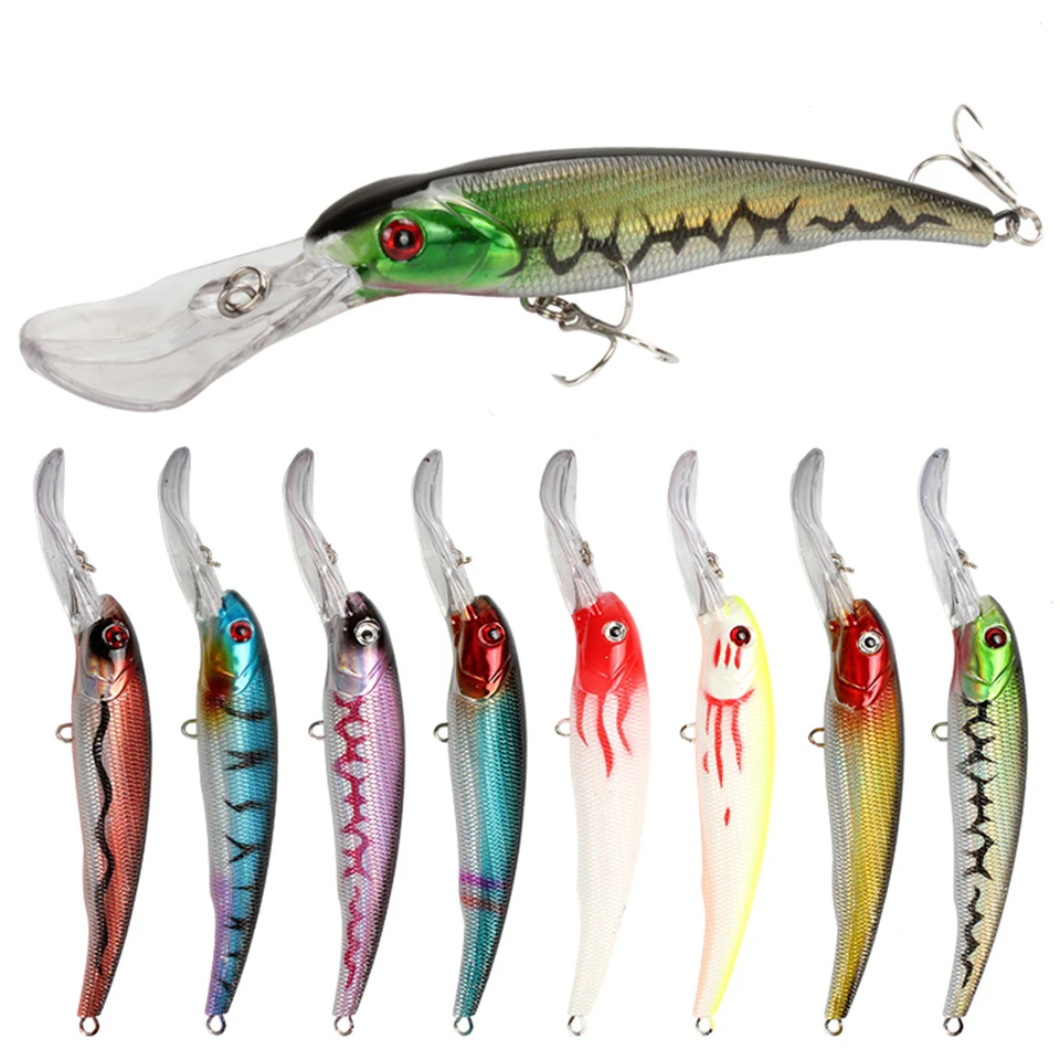 1pcs 16.5cm 26g Minnow Fishing Lure Wobblers Hard Bait 3D Eyes Crankbaits ABS Fish For Bass Pike Fishing Tackle
1pcs 16.5cm 26g Minnow Fishing Lure Wobblers Hard Bait 3D Eyes Crankbaits ABS Fish For Bass Pike Fishing Tackle
