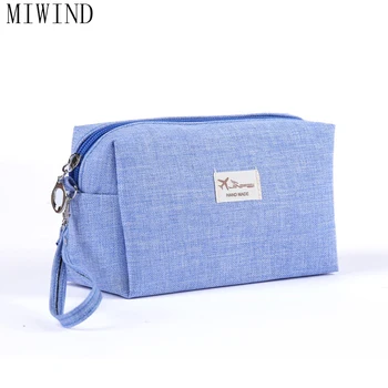MIWIND Canvas Women Cosmetic Toiletry Bag Travel Make up Toiletry Bags Makeup Organizer Case Carry-on Companion Zipper TYN836
MIWIND Canvas Women Cosmetic Toiletry Bag Travel Make up Toiletry Bags Makeup Organizer Case Carry-on Companion Zipper TYN836