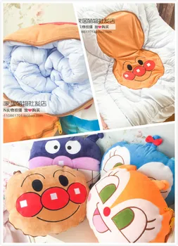 Plush Blanket Cartoon Anpanman Baikinman Air Conditioning Car Rest Cushion Cute Stuffed Toy Creative Gift For Baby Present
Plush Blanket Cartoon Anpanman Baikinman Air Conditioning Car Rest Cushion Cute Stuffed Toy Creative Gift For Baby Present