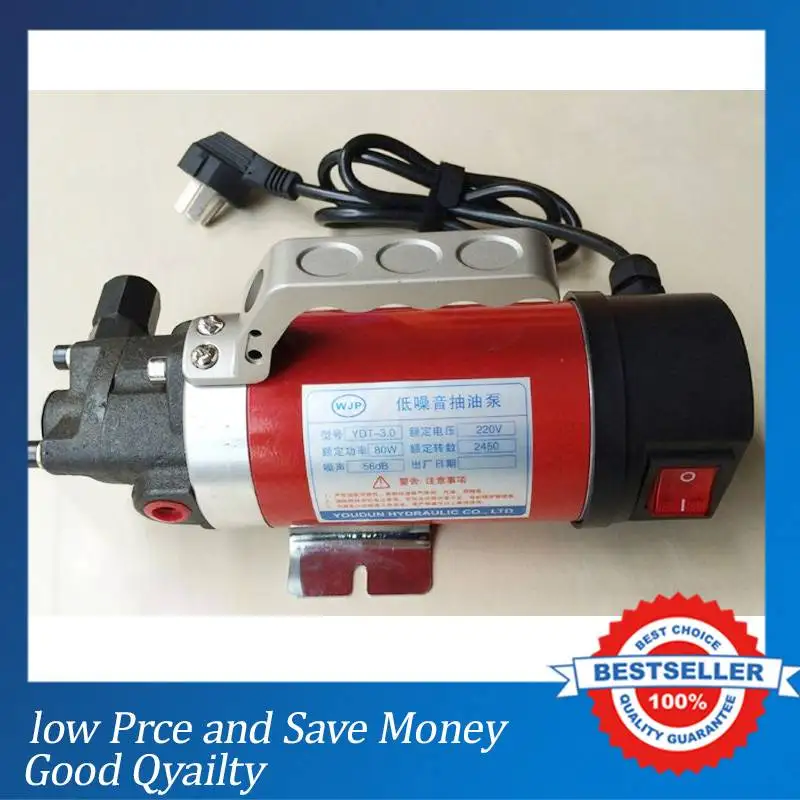 Hot Sale Electric Oil Pump 220V 2.5L/min Hydraulic oil Gear Oil Transfer Pump
Hot Sale Electric Oil Pump 220V 2.5L/min Hydraulic oil Gear Oil Transfer Pump