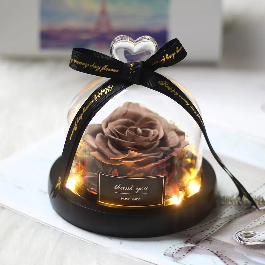 Creative Presents Eternal ExclusiveLED Rose In Glass Dome The Beauty And Beast Rose Romantic Valentine's Day Gifts Birthday Gift
Creative Presents Eternal ExclusiveLED Rose In Glass Dome The Beauty And Beast Rose Romantic Valentine's Day Gifts Birthday Gift