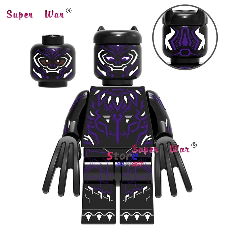 1PCS model building blocks action superheroes Black Panther house toy friends diy toys for children gift
1PCS model building blocks action superheroes Black Panther house toy friends diy toys for children gift
