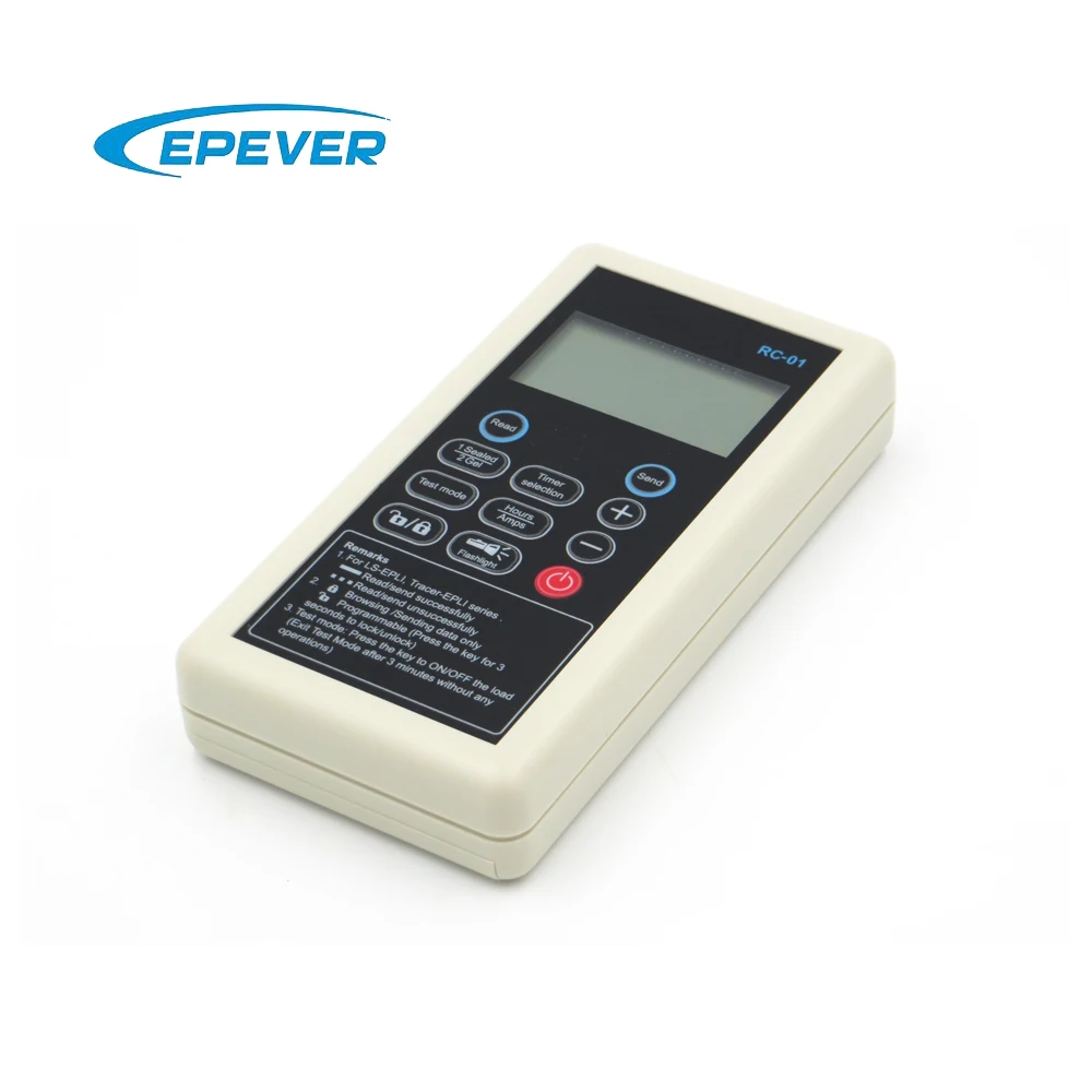 RC-01 RC-02 Setting parameter via IR communication controller for EP Solar charge Controller
RC-01 RC-02 Setting parameter via IR communication controller for EP Solar charge Controller