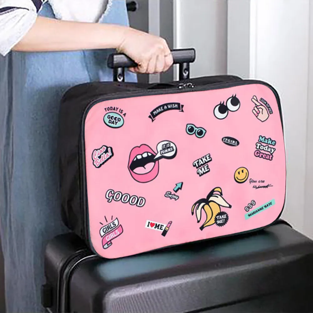 Woman Cartoon Travel Storage Bag Portable Airplanes Boarding Bag Large Capacity Handheld Bags#A02
Woman Cartoon Travel Storage Bag Portable Airplanes Boarding Bag Large Capacity Handheld Bags#A02