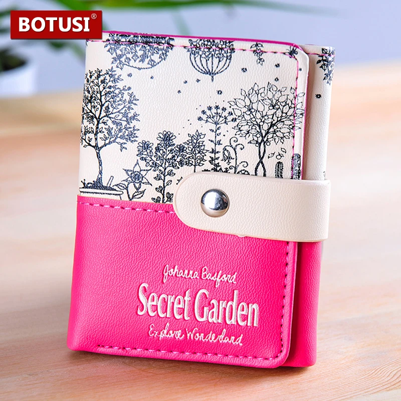 2019 Women Wallets secret garden Coin Purse short Money Bags cash bag Cards Holder Purses Female leather gril wallet Coin Purses
2019 Women Wallets secret garden Coin Purse short Money Bags cash bag Cards Holder Purses Female leather gril wallet Coin Purses