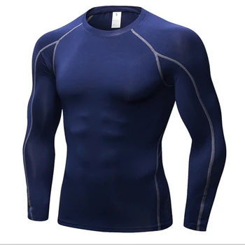 Men's Quick Dry Running T Shirt Men Fitness T-Shirt Rashguard Tights Gym Sportswear Long Sleeve Basketball Bodybuilding Clothes
Men's Quick Dry Running T Shirt Men Fitness T-Shirt Rashguard Tights Gym Sportswear Long Sleeve Basketball Bodybuilding Clothes