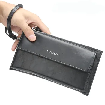 Fashion Men's Long Wallet Men's Wallet Korean Version Of The Multi-Function Phone Bag Large Capacity Zipper Clutch
Fashion Men's Long Wallet Men's Wallet Korean Version Of The Multi-Function Phone Bag Large Capacity Zipper Clutch