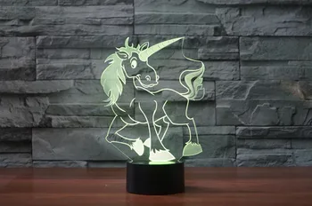 3D Cartoon Unicorn LED Horse Night Light Touch 7 Colors Desk Lamp Changing USB Table lamps For Kid Gifts Toys Decoration
3D Cartoon Unicorn LED Horse Night Light Touch 7 Colors Desk Lamp Changing USB Table lamps For Kid Gifts Toys Decoration