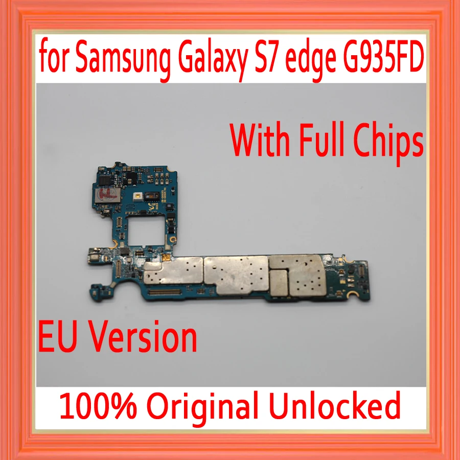 For Samsung Galaxy S7 edge G935FD Motherboard 32G Dual Sim Card,Original unlocked EU Version for Galaxy S7 G935FD Mainboard
For Samsung Galaxy S7 edge G935FD Motherboard 32G Dual Sim Card,Original unlocked EU Version for Galaxy S7 G935FD Mainboard
