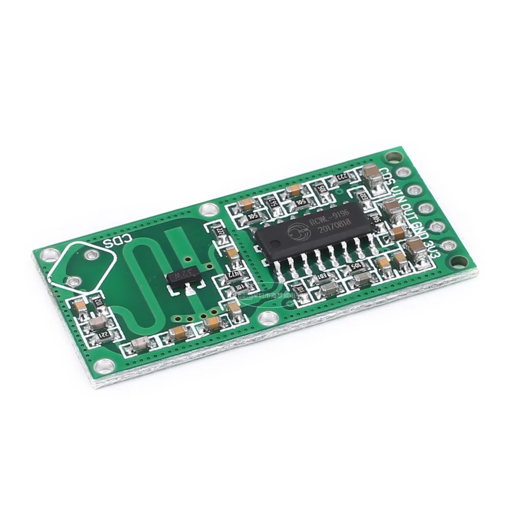 RCWL-0516 microwave radar induction switch module human body induction module intelligent induction detector
RCWL-0516 microwave radar induction switch module human body induction module intelligent induction detector