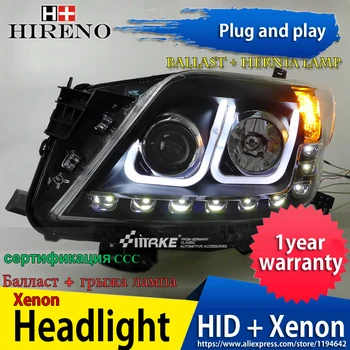 Hireno Headlamp for 2010-2011 Toyota Prado Headlight Headlight Assembly LED DRL Angel Lens Double Beam HID Xenon 2pcs
Hireno Headlamp for 2010-2011 Toyota Prado Headlight Headlight Assembly LED DRL Angel Lens Double Beam HID Xenon 2pcs