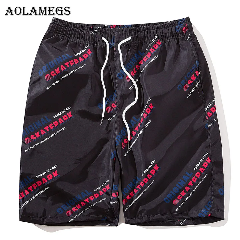Aolamegs Shorts Men Multi-Letter Bermuda Beach Knee-length Shorts Hip Hop Elastic Waist Mens Summer Streetwear Sweatpants
Aolamegs Shorts Men Multi-Letter Bermuda Beach Knee-length Shorts Hip Hop Elastic Waist Mens Summer Streetwear Sweatpants