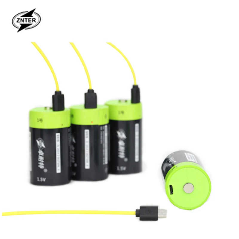 ZNTER 2pcs/lot 1.5v SUPER big capacity Lithium li-polymer 6000mAh D size rechargeable battery D type Li-ion powerful battery
ZNTER 2pcs/lot 1.5v SUPER big capacity Lithium li-polymer 6000mAh D size rechargeable battery D type Li-ion powerful battery