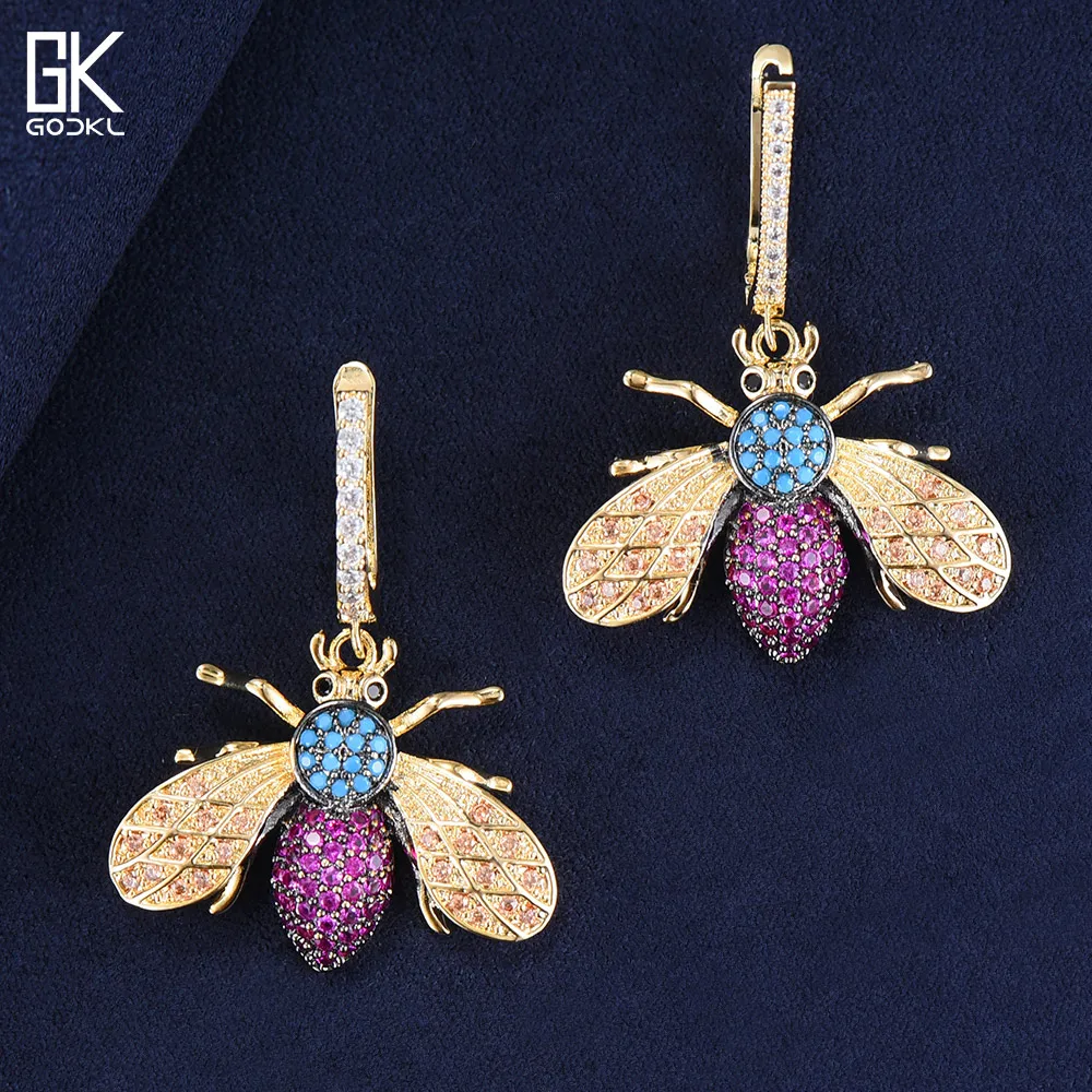 GODKI Personality Insect Cubic Zirconia Circle Hoop Earrings For Women Wedding Fashion Jewelry Trendy Party Retro Hoop Earrings
GODKI Personality Insect Cubic Zirconia Circle Hoop Earrings For Women Wedding Fashion Jewelry Trendy Party Retro Hoop Earrings