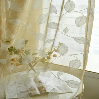 Window Drapes Embroidery Tulle Voile CurtainsTerylene yarn Sheer Curtains Rod Pocket for living room bedroom ready made custom
Window Drapes Embroidery Tulle Voile CurtainsTerylene yarn Sheer Curtains Rod Pocket for living room bedroom ready made custom