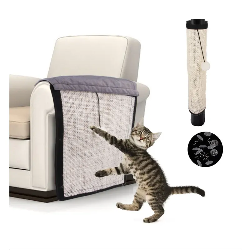 Sisal Cat Scratches Board Wall Corner Sofa Furniture Coach Bed Mattress Protector Kitten Claw Scratching Pad Mat
Sisal Cat Scratches Board Wall Corner Sofa Furniture Coach Bed Mattress Protector Kitten Claw Scratching Pad Mat