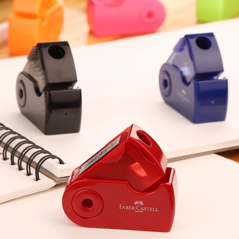 Germany Faber-Castell double hole single hole pencil sharpener sharpener pencil sharpener student art supplies
Germany Faber-Castell double hole single hole pencil sharpener sharpener pencil sharpener student art supplies