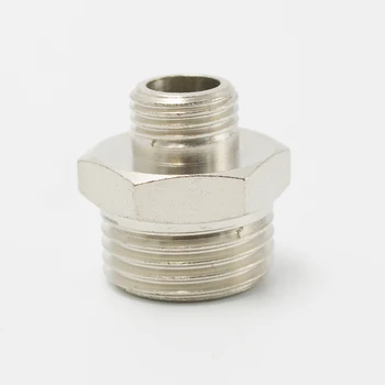 2pcs Stainless Steel Pipe Fitting Reducer Hex Nipple Joint 1/4"x1/8" 3/8"x1/8" 3/8"x1/4" 1/2"x1/4" 1/2"x3/8" Male Thread
2pcs Stainless Steel Pipe Fitting Reducer Hex Nipple Joint 1/4"x1/8" 3/8"x1/8" 3/8"x1/4" 1/2"x1/4" 1/2"x3/8" Male Thread