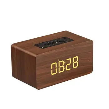W5C Wooden Wireless Alarm Clock Bluetooth Speaker Multi-functional Plug-in card Computer Speaker
W5C Wooden Wireless Alarm Clock Bluetooth Speaker Multi-functional Plug-in card Computer Speaker