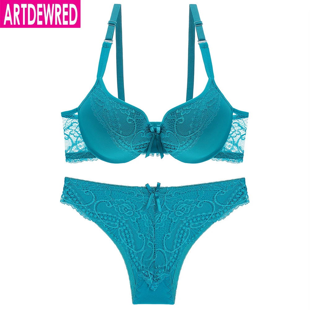 Sistemas Sujetadores Sexy Sujetador Set Mujer Lencería Bc Taza Push Up Brasier Lace Bralette 