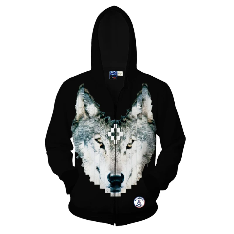 New Men Winter Jacket Casual Style 3D Printing Wolf Outwear Autumn Male Jacket Hoody Long Sleeve Sportwear Warm Zipper Coat
New Men Winter Jacket Casual Style 3D Printing Wolf Outwear Autumn Male Jacket Hoody Long Sleeve Sportwear Warm Zipper Coat