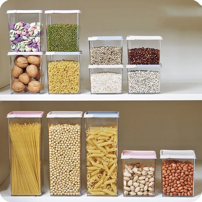 Kitchen Storage Organizer Container Plastic PP Kitchen Storage Box Refrigerator Food Preservation Container Beans Storage Jar
Kitchen Storage Organizer Container Plastic PP Kitchen Storage Box Refrigerator Food Preservation Container Beans Storage Jar