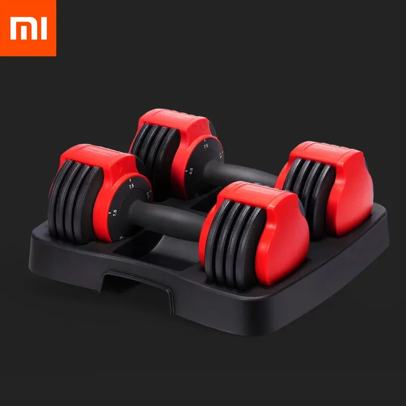 New Xiaomi Mijia Xiaojin Adjustable Weight Dumbbell 1.5KG 3KG 4.5KG 6KG 7.5KG Daily Fitness Products For Men and Women Available
New Xiaomi Mijia Xiaojin Adjustable Weight Dumbbell 1.5KG 3KG 4.5KG 6KG 7.5KG Daily Fitness Products For Men and Women Available