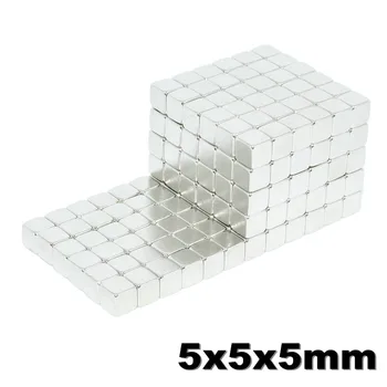 125pcs 5x5x5 Strong Neodymium Magnet N35 NdFeB Super Powerful Small Block Magnetic Buck cubes Magnets Build Toy 5mm x 5mm x 5mm
125pcs 5x5x5 Strong Neodymium Magnet N35 NdFeB Super Powerful Small Block Magnetic Buck cubes Magnets Build Toy 5mm x 5mm x 5mm