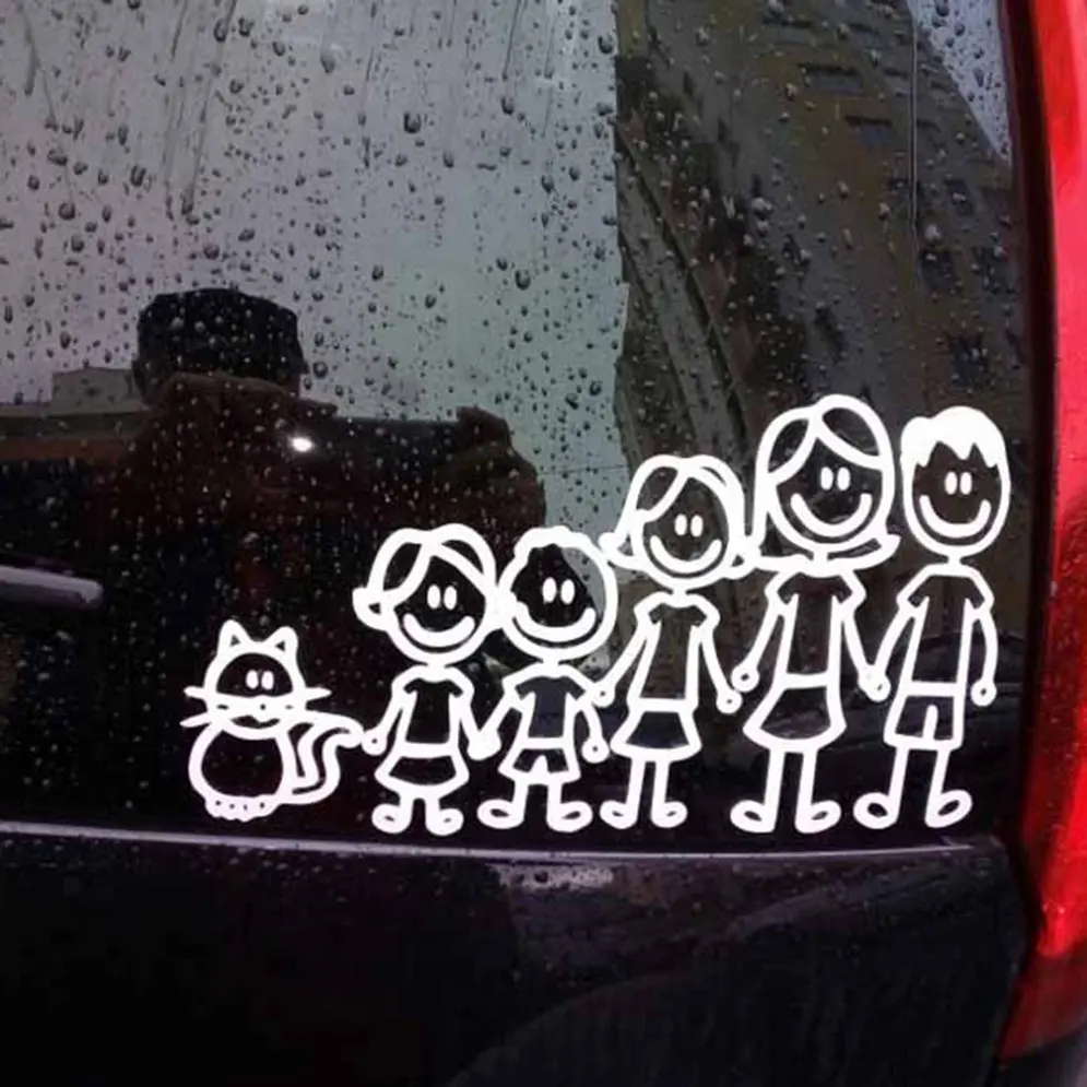 Kawaii Funny Family Member Decorative Reflective Auto Decal Cartoon Car Sticker Bumper Car Body Decal Supplies
Kawaii Funny Family Member Decorative Reflective Auto Decal Cartoon Car Sticker Bumper Car Body Decal Supplies