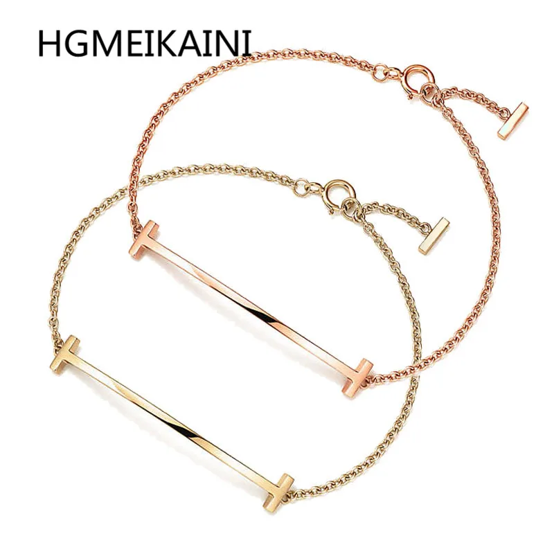 Tiff925 sterling silver bracelet with original big T women rose gold bracelet gift mail shipping jewellery
Tiff925 sterling silver bracelet with original big T women rose gold bracelet gift mail shipping jewellery