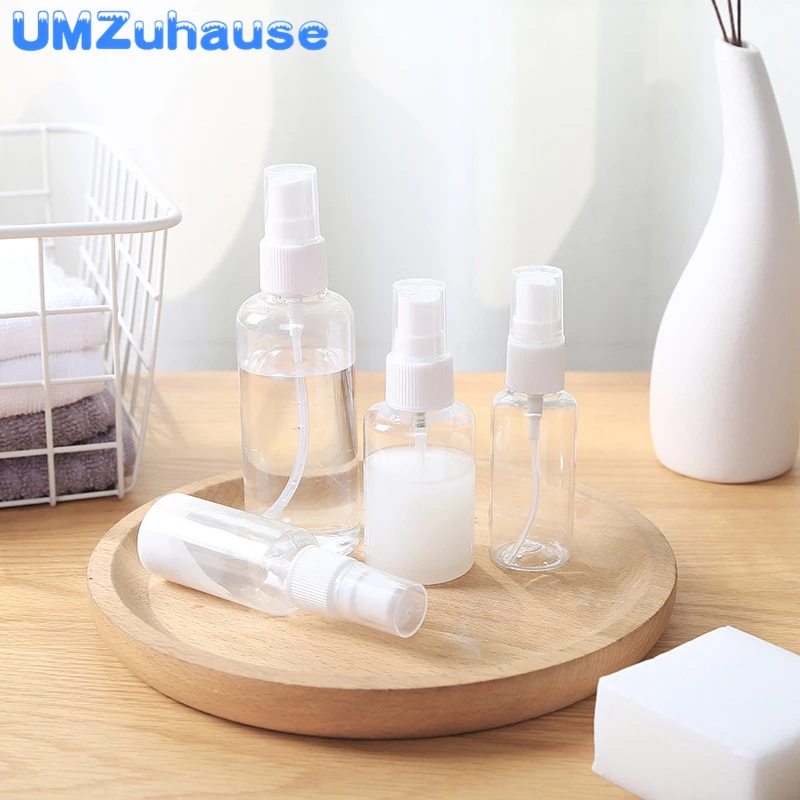Spray Bottles 50ml 100ml Cosmetic Storage Pots Travel Transparent Plastic Perfume Atomizer Organizer Home Organization Portable
Spray Bottles 50ml 100ml Cosmetic Storage Pots Travel Transparent Plastic Perfume Atomizer Organizer Home Organization Portable