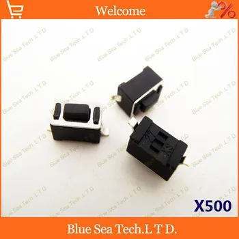 500pcs 3*6*4.3mm Tactile Push Button Switch/Micro switch,3X6X4.3MM SMD Mini button switch