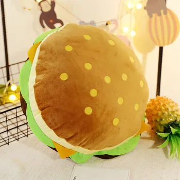 New Creative Burger Shape Pillow Bed Snug Siesta Pillow Soft Home Decoration Pillows Cushion Office Child Birthday Gift 40x40 cm
New Creative Burger Shape Pillow Bed Snug Siesta Pillow Soft Home Decoration Pillows Cushion Office Child Birthday Gift 40x40 cm