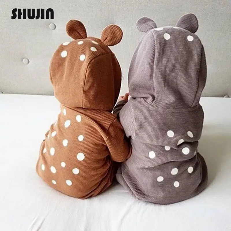 Shujin Baby Boy Girl Clothes Spring Autumn Romper 3D Ear Costume Solid Gray Rompers Warm Cotton Romper Playsuit Clothes
Shujin Baby Boy Girl Clothes Spring Autumn Romper 3D Ear Costume Solid Gray Rompers Warm Cotton Romper Playsuit Clothes