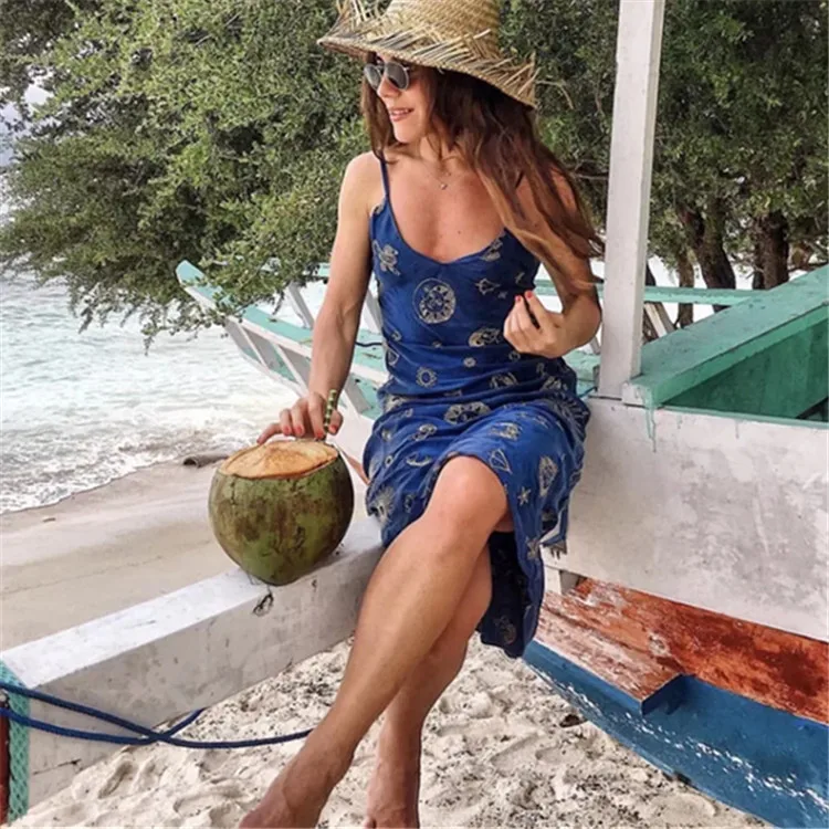 Bellflower Summer Dress 2018 Deep V Neck Sexy Dress Women Holiday Sleeveless Embroidery Boho Dress
Bellflower Summer Dress 2018 Deep V Neck Sexy Dress Women Holiday Sleeveless Embroidery Boho Dress