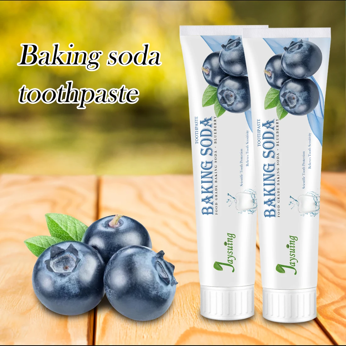 Fruit Flavor Baking Soda Toothpaste Teeth Whitening Removal Tooth