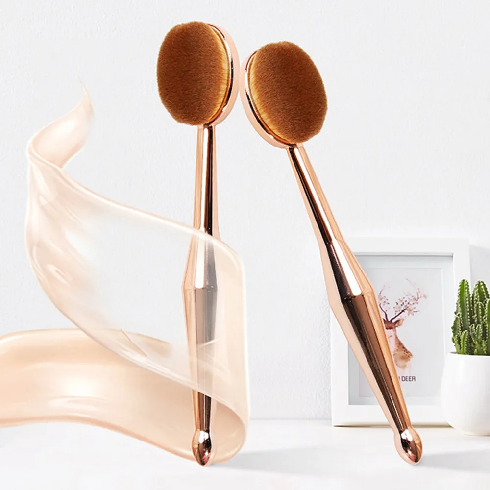 1 PCS Toothbrush The New Mermaid Makeup Brushes Professional Foundation Oval Brushes One Set Make up Brushes pincel maquiagem
1 PCS Toothbrush The New Mermaid Makeup Brushes Professional Foundation Oval Brushes One Set Make up Brushes pincel maquiagem