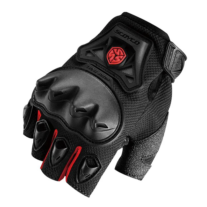 SCOYCO Motocross Half Finger Gloves
