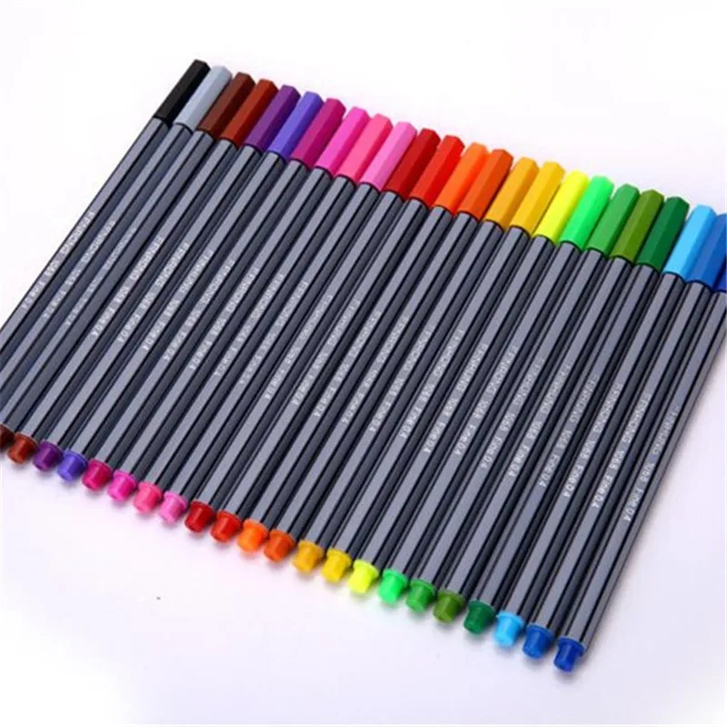 5Pcs 0.4 MM Fineliner Pens Superfine Marker Pen Water Based Assorted Ink Arts Drawing For Children Graffiti Hook Fiber Pen
5Pcs 0.4 MM Fineliner Pens Superfine Marker Pen Water Based Assorted Ink Arts Drawing For Children Graffiti Hook Fiber Pen