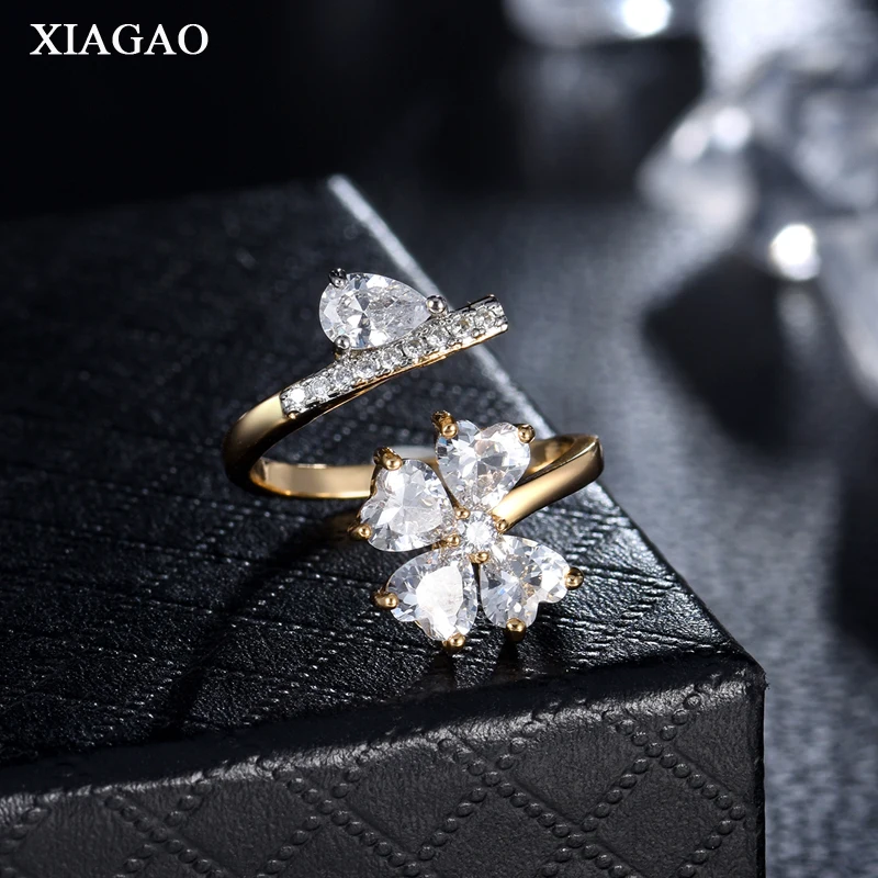 XIAGAO Fashion Wedding Band Engagement Ring Paved AAA Austrian Cubic Zirconia Fashion Women Jewelry Heart Love Open Rings XGR663
XIAGAO Fashion Wedding Band Engagement Ring Paved AAA Austrian Cubic Zirconia Fashion Women Jewelry Heart Love Open Rings XGR663