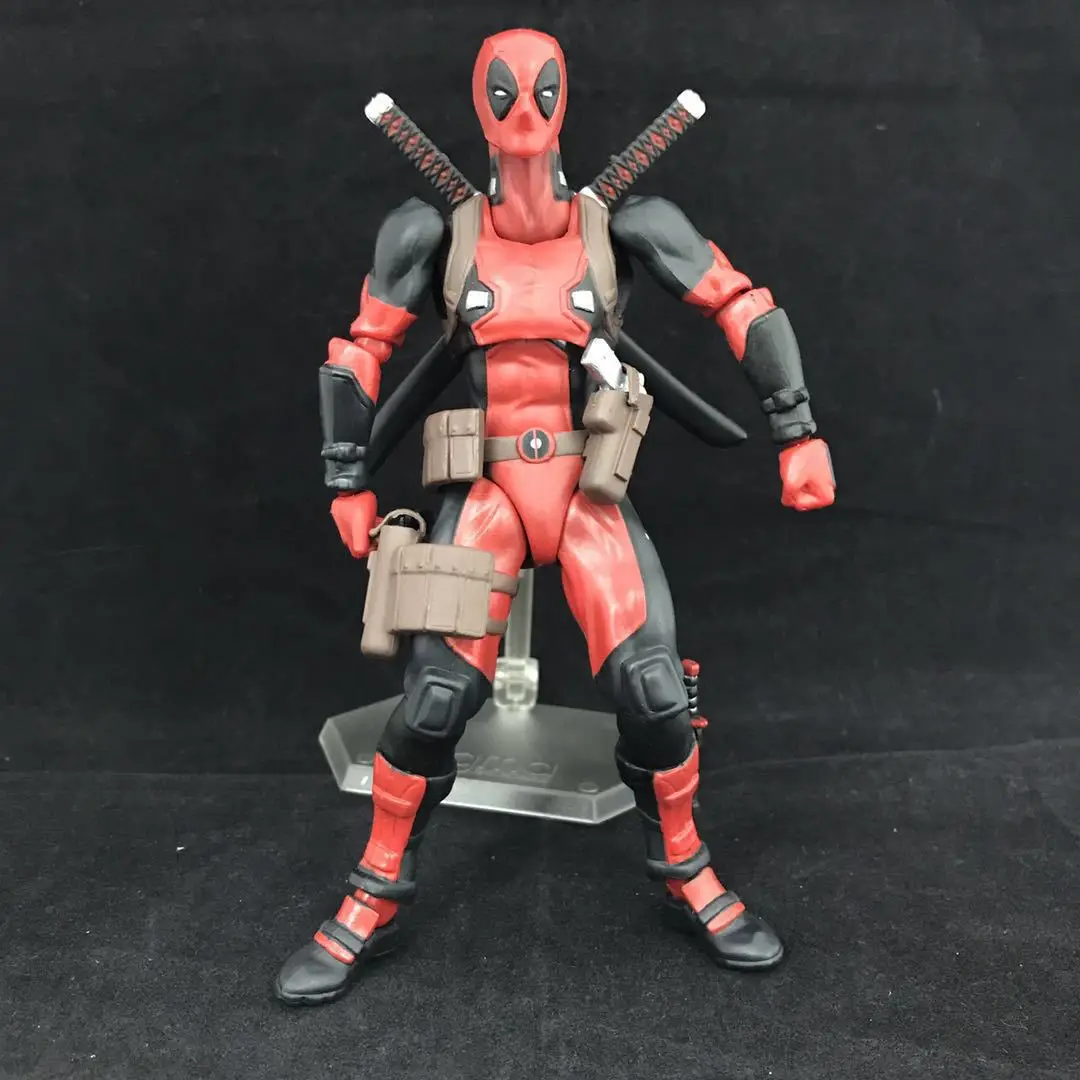 Figma EX-42 X-Men Deadpool DX Marvel PVC Action Figure Collection Gifts Boxed