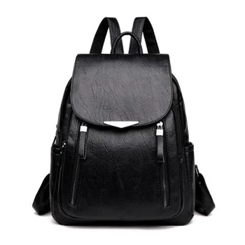 2020 Women Leather Backpacks Female Shoulder Bag Ladies Bagpack Vintage School Bags For Girls Travel Back Pack New L9-75
2020 Women Leather Backpacks Female Shoulder Bag Ladies Bagpack Vintage School Bags For Girls Travel Back Pack New L9-75