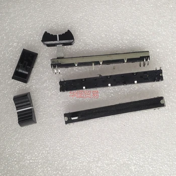 5PCS 75MM black adapter straight slide potentiometer fader A20K A203 / stereo 2-channel fader stroke 60mm / can replace for Pana
5PCS 75MM black adapter straight slide potentiometer fader A20K A203 / stereo 2-channel fader stroke 60mm / can replace for Pana