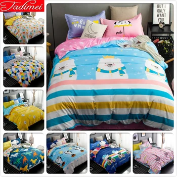 Snowman Pattern Kids Child Bedding Set Single Twin Full Double Size Soft Cotton Bed Linen Bedspreads Quilt Duvet Cover 150x200cm
Snowman Pattern Kids Child Bedding Set Single Twin Full Double Size Soft Cotton Bed Linen Bedspreads Quilt Duvet Cover 150x200cm