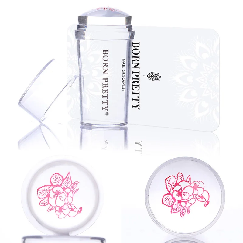 2Pcs Clear Jelly Stamper with Cap Nail Art Clear Silicone Marshmallow Nail Stamper and Scraper
2Pcs Clear Jelly Stamper with Cap Nail Art Clear Silicone Marshmallow Nail Stamper and Scraper