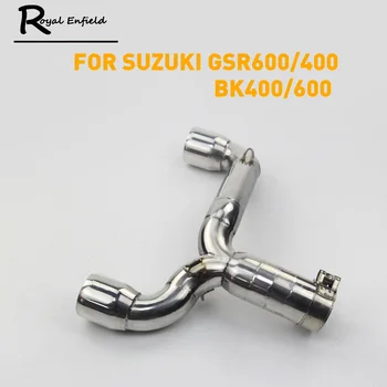Hight quality exhaust pipe for GSR400 600 BK400 600 Motorcycle exhaust muffler link pipe for Suzuki GSR400 GSR600 BK400 BK600
Hight quality exhaust pipe for GSR400 600 BK400 600 Motorcycle exhaust muffler link pipe for Suzuki GSR400 GSR600 BK400 BK600