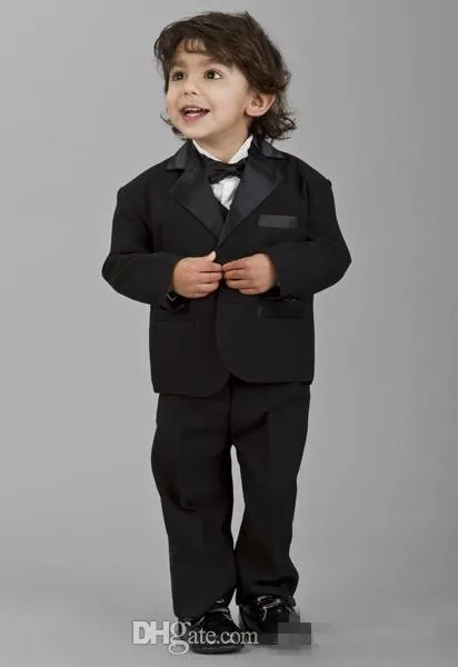 Sell like hot cakes! 2016 Noble kids boys blazer suits 3 pieces set boys wedding clothes single breasted block color formal boys wedding sui